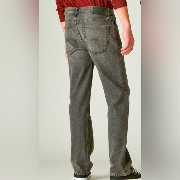Mens Gray Lucky Jeans size 29w and 30 length - Picture 1 of 8